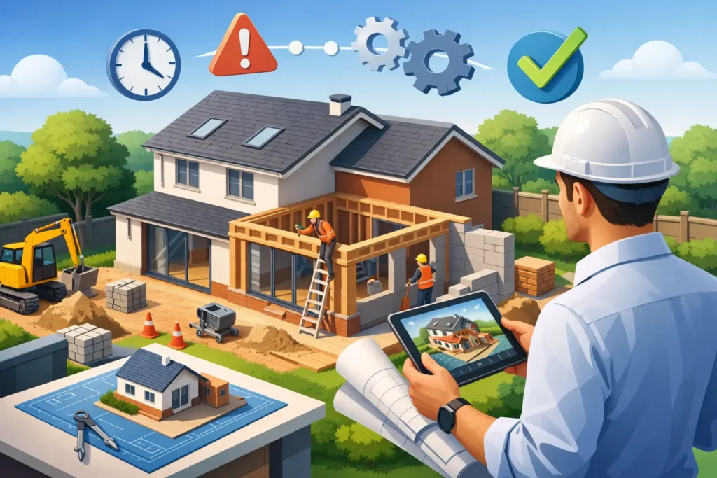 How a House Extension Architect Prevents Delays