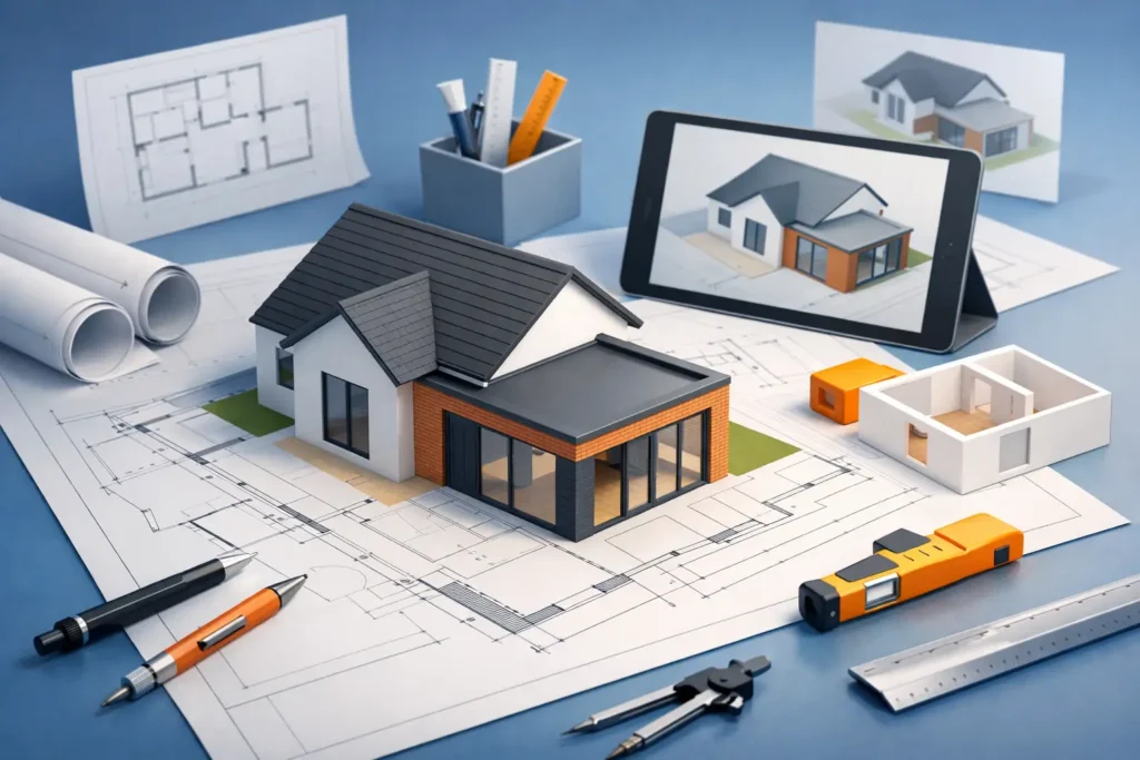 How to Prepare Extension Drawings Properly